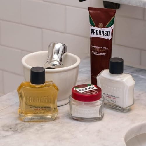 Proraso | Nourishing Aftershave Lotion (100 ml bottle) – Men's face care with sandalwood and shea oil – Moisturizes and heals – Made in Italy - Image 8
