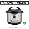 Linkidea Replacement Inner Rice Cooker Bowl, Aluminium Bowl, 6 Quart, Dishwasher Safe and Compatible with Instant Pot Duo 7-in-1 - Image 3