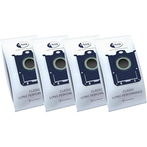 Electrolux E201S S-Bag Long Performance Vacuum Cleaner Bags, Box of 4 Bags, 3.5 Liters, Powerflow, Hygienic Automatic Closure System, Suitable for Many Types of Vacuum Cleaners - Image 3