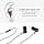 Headphones, High Definition, Anti-Noise, Very Good Low Designed for iPhone, iPod, iPad, MP3 Players, Samsung Galaxy, Nokia, HTC, EXC. 120 x 1 x 1 cm, Black and Red - Image 4