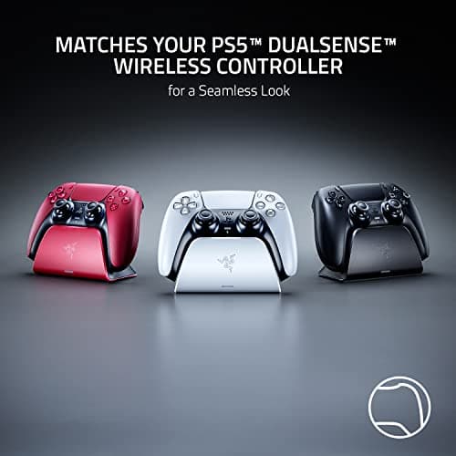Razer Quick Charge Stand for PlayStation5 - White - Image 5