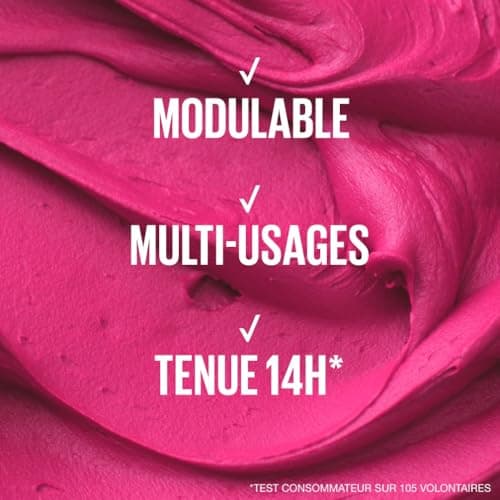 Maybelline New York - Blush en Mousse Multi-Usage - Joues & Lèvres - Fini Mat Flouté - Texture légère - Tenue Jusqu'à 14h - Résiste au Transfert - Cloudtopia - Teinte : 08 Enchanted Mauve - Image 6
