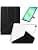 Coque pour Samsung Galaxy Tab A11+ Plus 2025 11" Modèle SM-X230/X236B, Support Rabattable en Y à Angles Multiples, Tablette Galaxy Tab A11 Plus Étui Housse Acrylique Transparent, Noir - Image 2