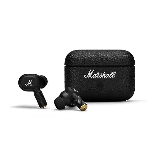 Marshall Motif II ANC - Écouteurs Bluetooth à Réduction de Bruit Active sans Fil, Écouteurs, 30 Heures d'Autonomie - Noir - Image 3