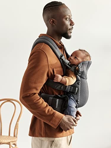 BabyBjörn Harmony Baby Carrier, Mesh 3D, Anthracite - Image 4