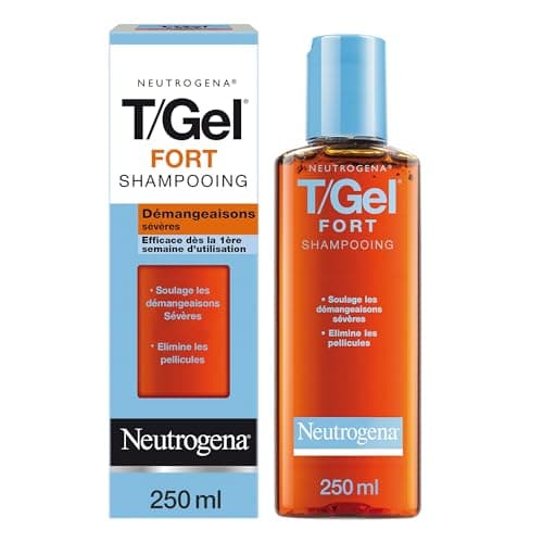 Neutrogena – Shampoo T/Gel Strong (250 ml bottle) – Anti-itching and anti-dandruff shampoo – Effective from the 1st week of use - Image 2