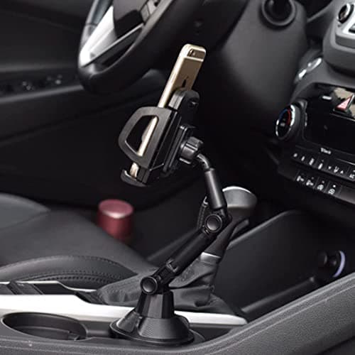 Universal Adjustable Gooseneck Car Cup Holder Compatible with Phone and Mobile Phones - Image 4