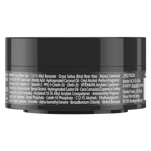 Taft - Schwarzkopf - Power Fixing Wax - Hair Wax - Very strong hold - Long lasting - 48h hold - Protects against drying out - Styling Hair - 75ml jar - Image 4