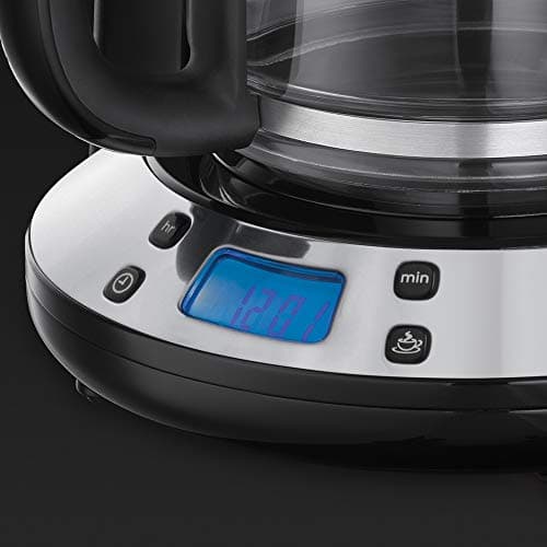 Russell Hobbs Coffee maker [Programmable, WhirlTech technology for optimal extraction & flavouring] Victory Polished stainless steel (10 cups, glass jug 1.25L, keep warm) Filter coffee machine 24030 - Image 5