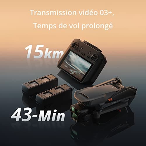 DJI Mavic 3 Pro Fly More Bundle with DJI RC Pro (High Brightness Screen), Hasselblad CMOS 4/3 Camera, Three Intel Flight Batt, Charging Station, ND Filter Set, Drone Camera for Adults - Image 4