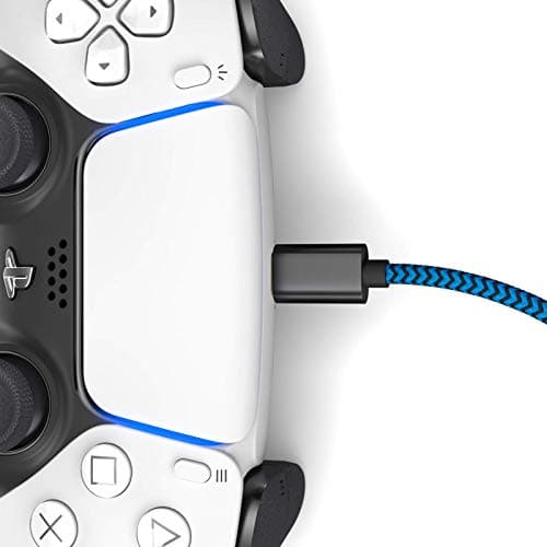 Compatible with PS5 Controller, USB C to C Charging Cable, Cable, 3M Compatible with Sony Playstation 5, Microsoft Xbox Wireless Controller Blue-Black - Image 5