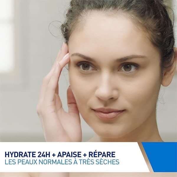 CeraVe Soins Crème Hydratante Visage Peaux Normales à Sèches 52ml pour Peau Normale, Peau Sèche à Très Sèche - Image 7
