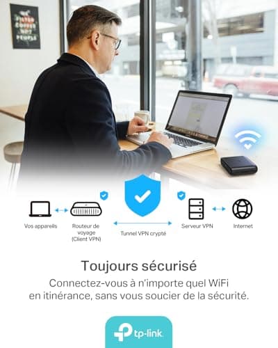 TP-Link TL-WR3002X AX3000 Portable WiFi 6 Travel Router - 2.5GB WAN Port, USB 3.0 & microSD, Multiple Modes, VPN Included, Small Format for Your High Speed WiFi Anywhere You Are - Image 6