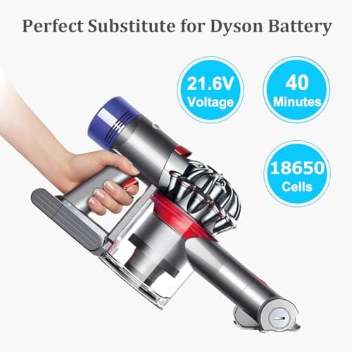 DTK Battery for Dyson V6 Battery Compatible with V6 Fluffy Animal Absolute Motorhead Trigger Car+Boat SV03 SV04 SV05 SV06 SV07 SV09 DC58 DC59 DC61 DC62 DC72 DC74 - Image 3