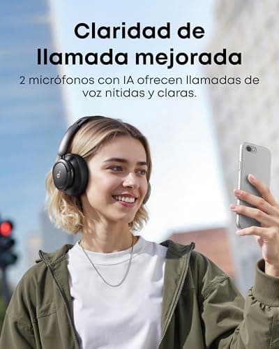 Soundcore by Anker Q30 Casque Bluetooth sans Fil à Réduction de Bruit Active Hybride, Plusieurs Modes, Hi-Res Son, EQ in App, Autonomie 40 h, Charge Rapide, Oreillettes Confort(Reconditionné) - Image 7