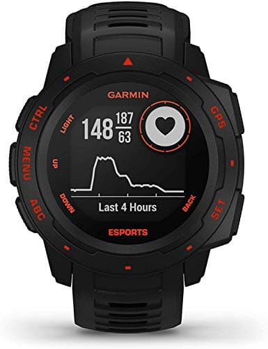 Garmin Instinct Esports Edition - Rugged Smartwatch with Esports Activity Profile - Black - Image 3
