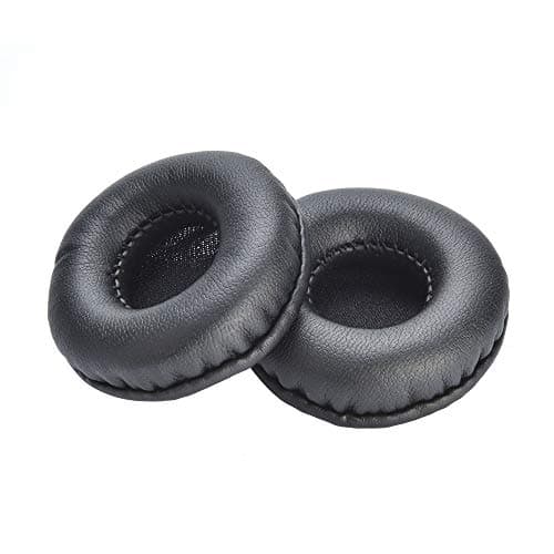 Yizhet 1 Pair of 65mm Replacement Ear Pads for Sony, Philips, ATH Headphones - Comfortable Foam - Diameter: 65mm, Black - Image 2