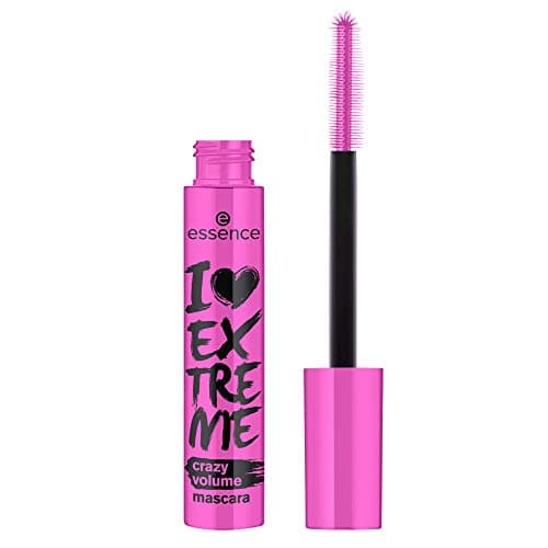 essence I LOVE EXTREME – Mascara Volume Fou, Noir, Longue Tenue, Volumisant, Recourbant, Allongeant, Vegan, Sans Microplastiques ni Parfum, Lot de 3 (3x12 ml) - Image 3