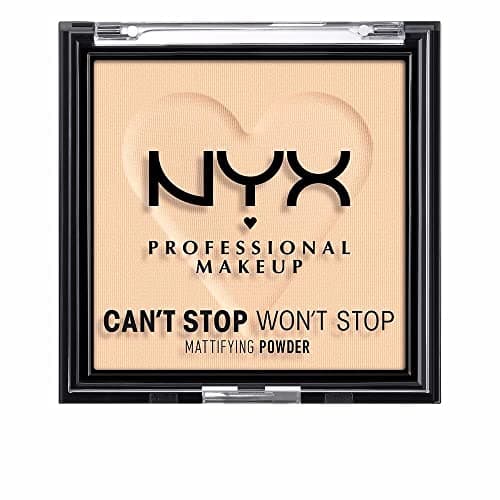 NYX Professional Makeup Can't Stop Won't Stop Mattfying Powder, Matt Finish, Light - Image 2