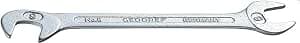 Gedore 8-13 Small Double Combination Spanner 13 mm Silver