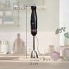 Bosch, Hand Blender, ErgoMaster Series 4, 1000 Watt Air-Cooled Motor, Dynamic Speed Control, QuattroBlade Pro Knife, Accessories Included, MSM4B610 - Image 3