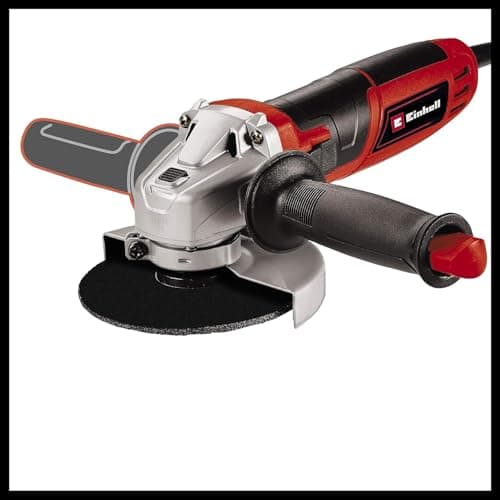 Einhell Angle grinder TC-AG 125/850 (850W, disc protection, spindle lock, restart protection, additional handle 2 positions, Ø 125 mm, delivery without cutting disc) - Image 4