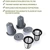Cuisinart SS-RFC Home Barista Coffee Maker Reusable Filter Cups (Pack of 2) - Image 4