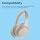 Replacement Ear Pads for Sony WH-1000XM4 Noise Cancelling Headphones by MMOBIEL - Memory Foam and Protein PU Cushion Headphone - Replacement Ear Pads - Silver - Image 5