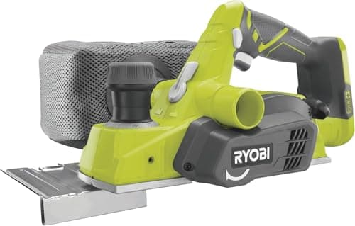 RYOBI - Electric Planer 82 mm 18V ONE+ - Heavy Duty Planing, Doors & Windows, Chamfers - Comes with 2 Tungsten Carbide Reversible Irons, 1 Guide, 1 Dust Bag - R18PL-0 - Image 2