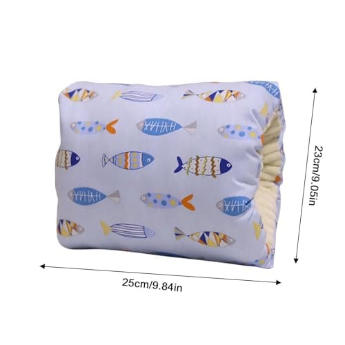 Coussin confortable et confortable avec trou pour les bras - Soutien anti-crachement - Doux et confortable - Lavable - Avec trou pour les bras - Pour allaiter, voyager, maman, - Image 6