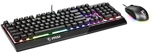 MSI Vigor GK30 Combo FR Keyboard + Gaming Mouse - Full Size AZERTY Keyboard and Clutch Mouse GM11, Wired, RGB Mystic Light - Image 6