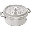 STAUB 40501-410 Casserole Dish 20 cm White Truffle 40501-410-0, Aluminium, White - Image 2