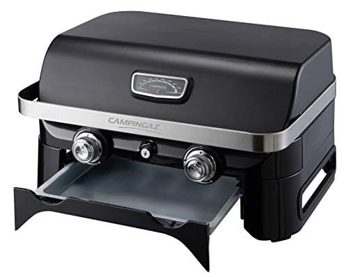 Campingaz Attitude 2100 LX Portable Table Gas Barbecue with 2 Steel Burners 5kW Power Camping Gas Barbecue with Warming Grill, Thermometer, Cast Iron Grill and Griddle - Image 5