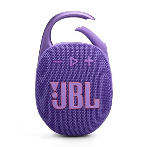 JBL Clip 5, Ultra-Portable Bluetooth Speaker, Built-in Carabiner, JBL Pro Sound, Punchy Bass, 12 Hours Playtime Boost Function, IP67 Water and Dust-Proof, Purple - Image 4
