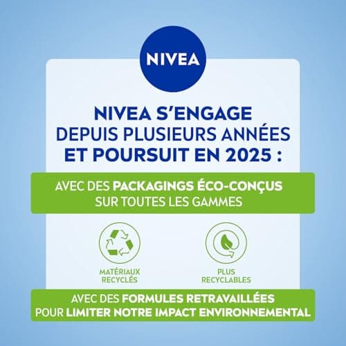 NIVEA - Gel Douche Corps Derma Control Defend - Sensation De Confort & Revitalisant - Enrichi En Acide Hyaluronique Pur & Pro-Vitamine B5 - Senteur Douce - pH Neutre - Tous Types De Peaux - 250 ml - Image 7