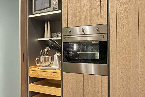 Smeg, SMF02BLUE Pastry Processor, 10 Speed Levels, Step-On Function, Bowl 4.8 L, Safety Motor Lock, Flat Beater, Hook and Lid Included, 800W, Black - Image 7