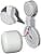 For Google Nest Point Wall Mount Stand Accessories with Integrated Cable Management, No Screws Required, Speaker Accessories Rack (Google Nest Point, White) - Image 6