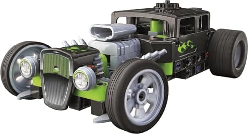 Clementoni - Construction Set for Children 8 years - Hot Rod and Racing Truck - My Mechanical Workshop - Scientific Game - Made in Italy - Image 4