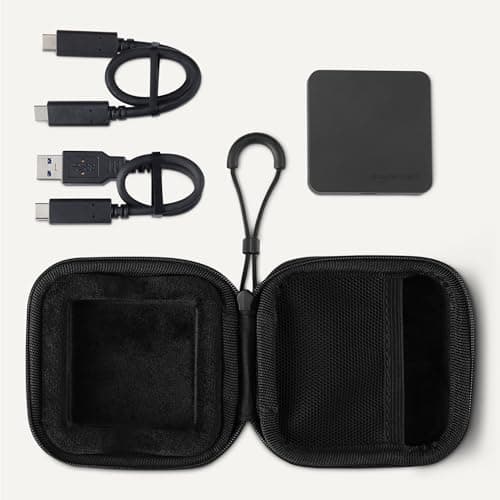 Amazon Basics Portable External SSD, 2TB External Solid State Drive, Maximum Speed 2000Mbps, USB 3.2 Gen 2, Dust and Water Protection Rating IP65, Black - Image 5