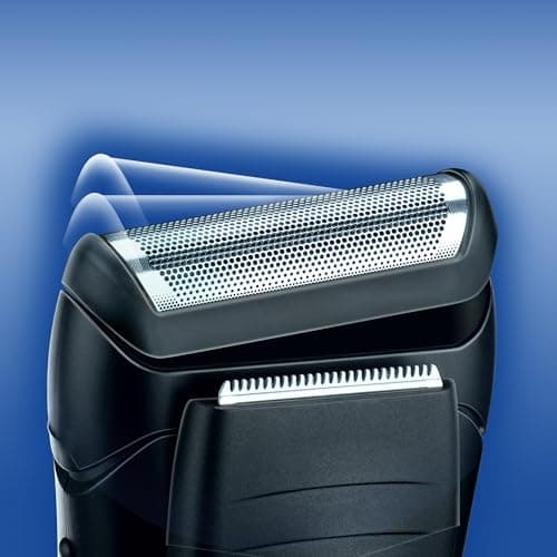 Braun Men's Razor Series 1 Electric Shaver with Long Hair Clipper Electric Shaver 170s Black Valentine's Day Gift - Image 4