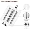 COFUN 3 in 1 Pasta Machine Accessories for KitchenAid Pasta Processor Stainless Steel Pasta Accessory, Includes Pasta Sheet Roller, Spaghetti Cutter, Fettuccine Cutter - Image 8