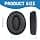 Adhiper HD 450BT Replacement Earpads for Sennheiser HD4.50BT, HD 4.50BTNC, HD4.50SE, HD4.40BT, HD4.30G, HD4.20S, HD458BT, HD400S, HD350BT Headphones - Soft Protein Leather & Memory Foam (Black) - Image 5