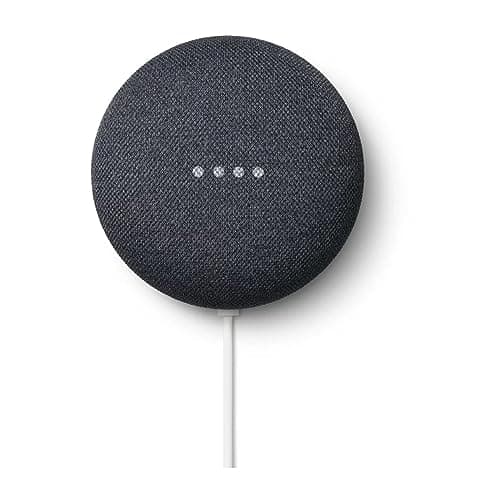 Google Nest Mini 2nd Generation Wireless Bluetooth Speaker (Charcoal) - Image 3