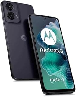 Motorola G35 - Cellulaire 256 Go de mémoire, 8 Go de RAM, appareil photo 50 MP, POLED 6,7 pouces, téléphone débloqué, 1 an de garantie (Noir)