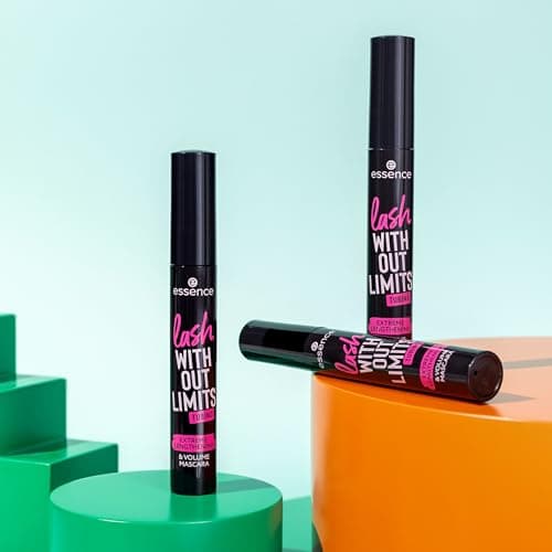 essence lash WITHOUT LIMITS TUBING Extreme Lengthening & Volume Mascara 04 Black Tubing Mascara, Black Mascara, Length, Volume, Smudge-Resistant, 12 ml - Image 6