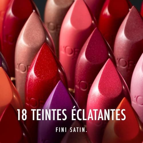 L'Oréal Paris - Lipstick - Moisturizing care - Melting texture - Intense colour and luminous satin finish - Color Riche Satin - Soft Pink (303) - Image 7