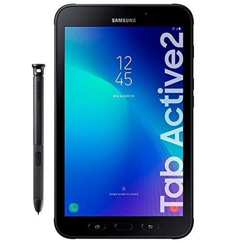 2017 Samsung Galaxy Tab Active2 (8-inch, Wi-Fi, 16GB) Black (Refurbished) - Image 1
