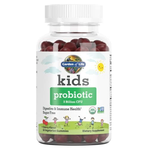 Garden of Life Kids Probiotic, 3 Billion CFU (Cherry) - 30 gummies - Image 2