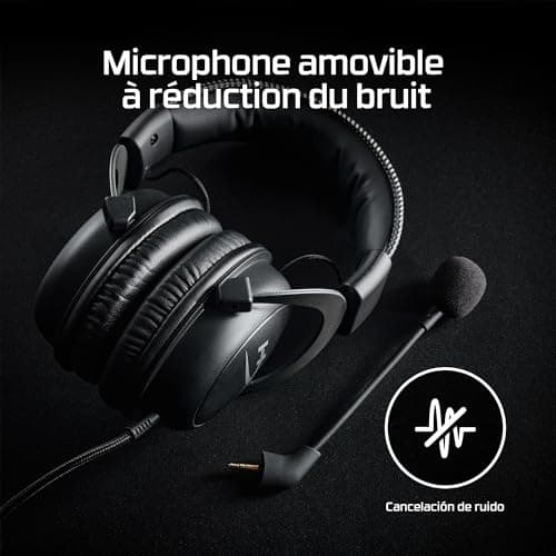HyperX Cloud II Gaming Headset with Mic for PC/PS4/Mac, Grey - Image 4