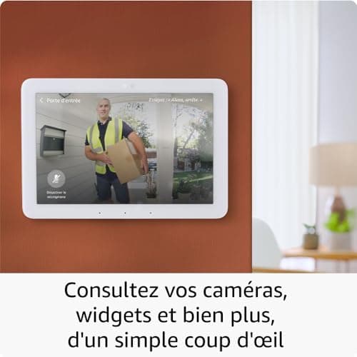 Discover Echo Hub | 8" Smart Home Control Screen, with Alexa | Compatible with Thousands of Devices - Image 4